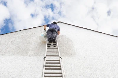 Peinture extérieure à Saudron — façades et ravalement